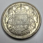 1956 Canadian Silver 50 Cents Half Dollar Coin N51