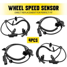 4pc Wheel Abs Front Speed Sensor 08-17 For Rear Buick Enclave Traverse Chevrolet 4pc Wheel Abs Front Speed Sensor 08-17 For Rear Buick Enclave Traverse Chevrolet