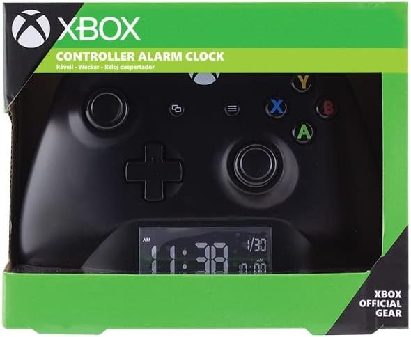 Xbox Controller Alarm Clock By Paladone Official Gamer Bedroom Decor Gift Idea