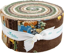 Riley Blake Designs (RP-16500-40) Friends of Smokey Bear 2.5 Inch Rolie Polie,