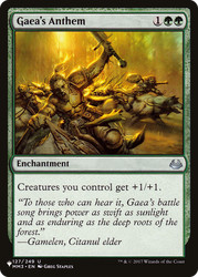 Gaea's Anthem (The List) 127/249 Uncommon