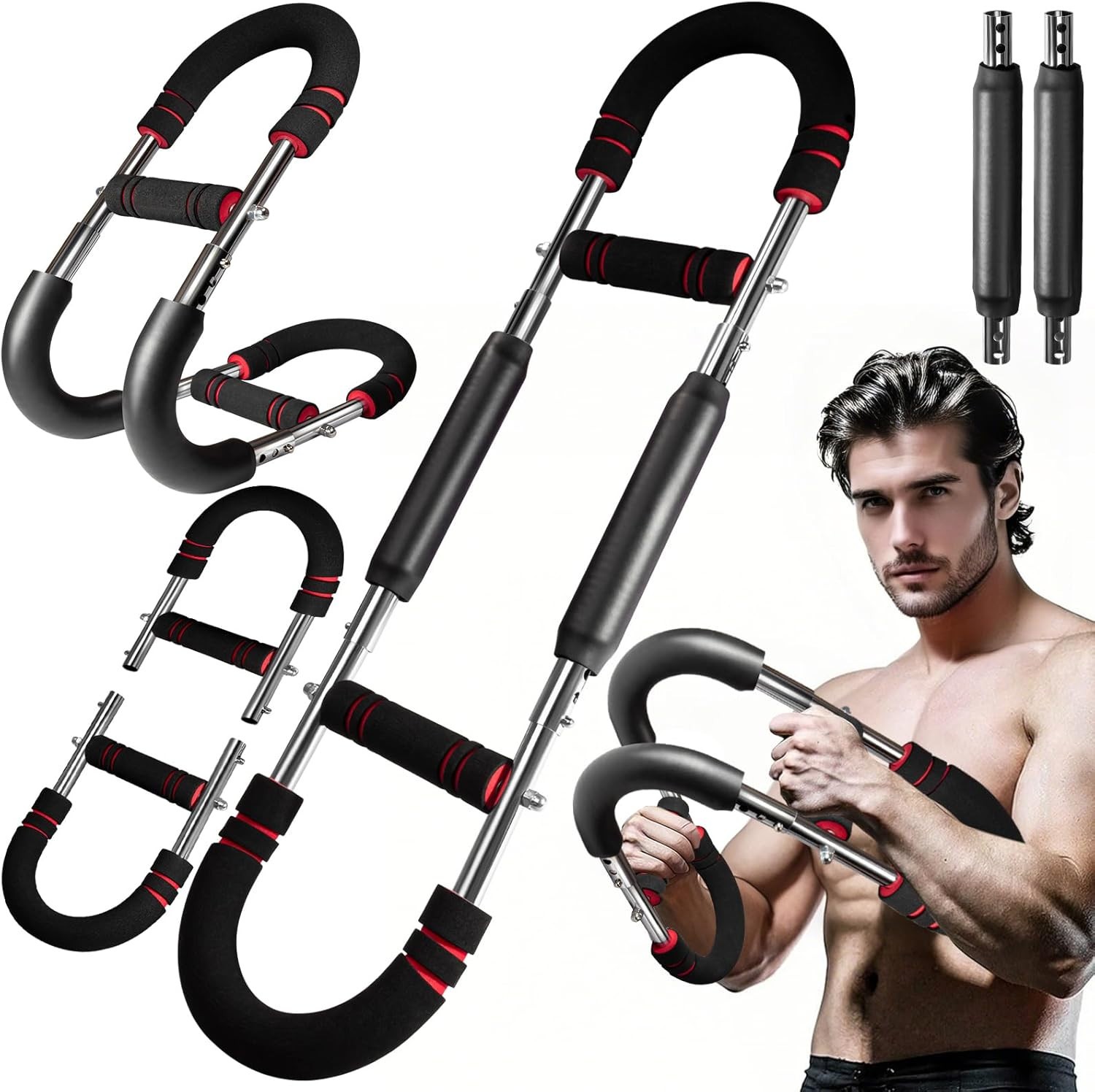 3 Level Adjustable Power Twister 30-50kg Chest Trainer for Men & Women