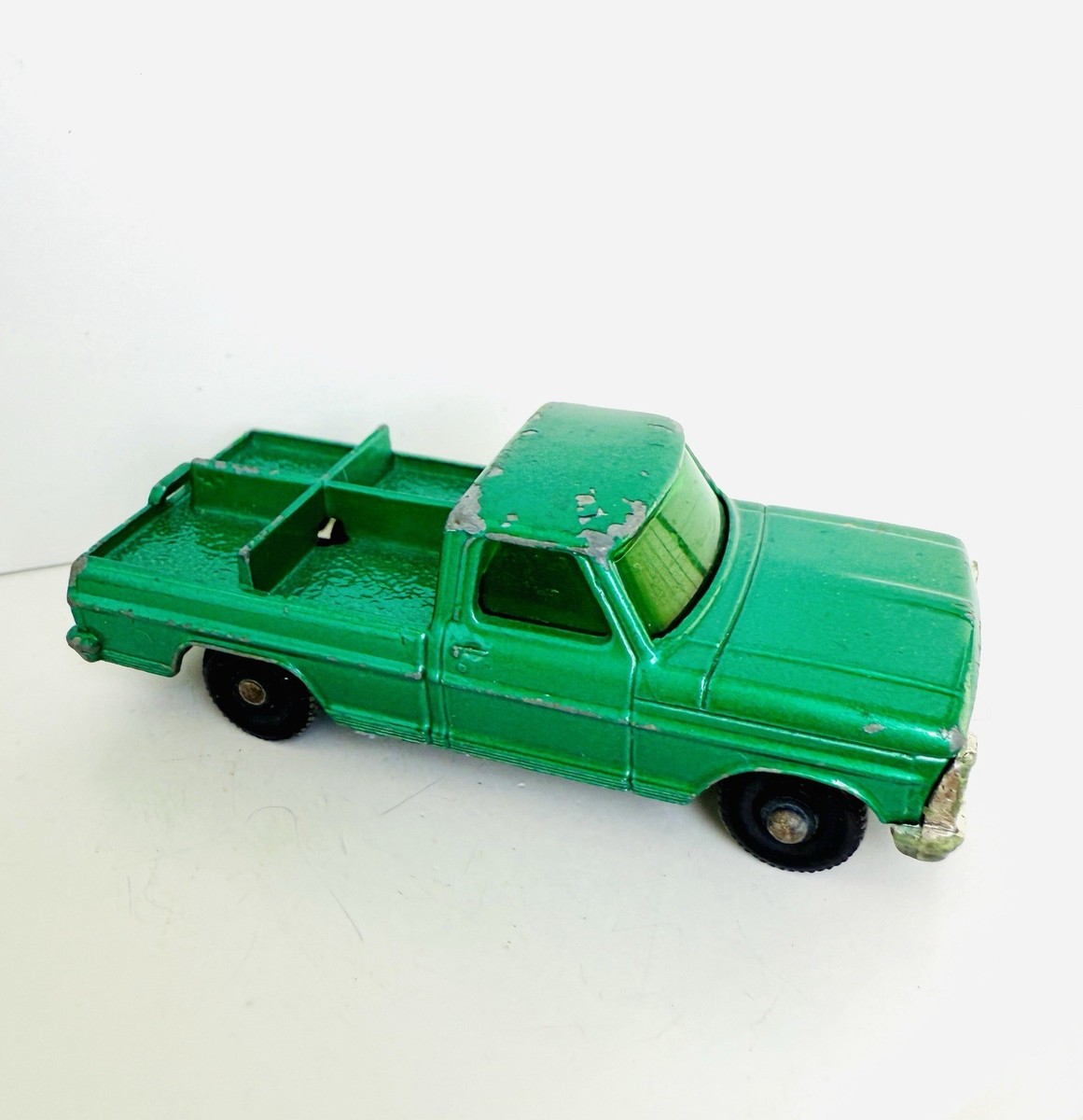 Matchbox Kennel Truck Emerald Green Pickup Lesney 1968 No. 50