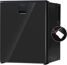 3 CU.FT 12/24V RV Refrigerator 85L DC Compact Portable Fridge with Freezer