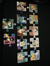 Goofy Movie Puzzle Set With Chasers 12 Pins Le 900 2023