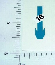 Superfast Matchbox 34 Formula 1 Sticker SF-34A