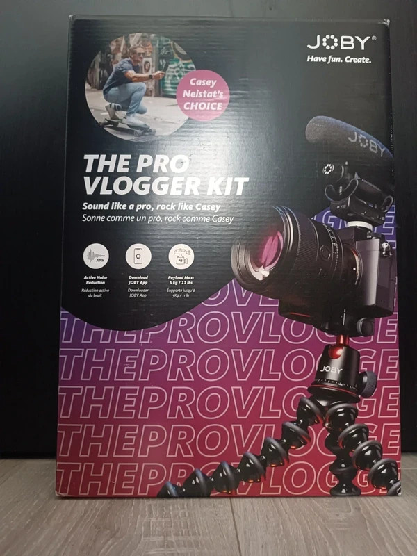 Kit vlogging JOBY GorillaPod 5K pour filmer vos vlogs de voyage en mouvement