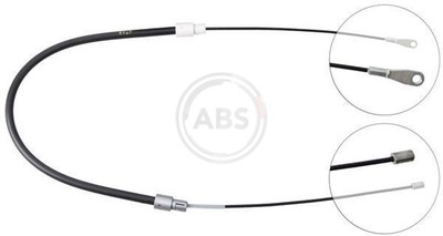 A.B.S. Bremsseil Seilzug Feststellbremse K14657 für MERCEDES KLASSE W168 140 168