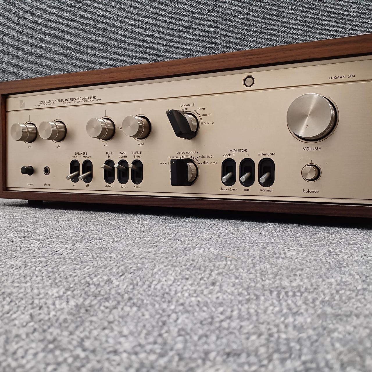 Luxman L-504 vintage audio equipment - eBay listing photo 3