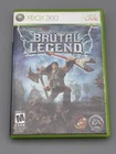 Brutal Legend (Microsoft Xbox 360, 2009) CIB - Tested Working