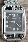 HERMES Cape Cod CC1.210 All Stainless Steel Quartz 23mm LADIES Watch COLLECTORS!