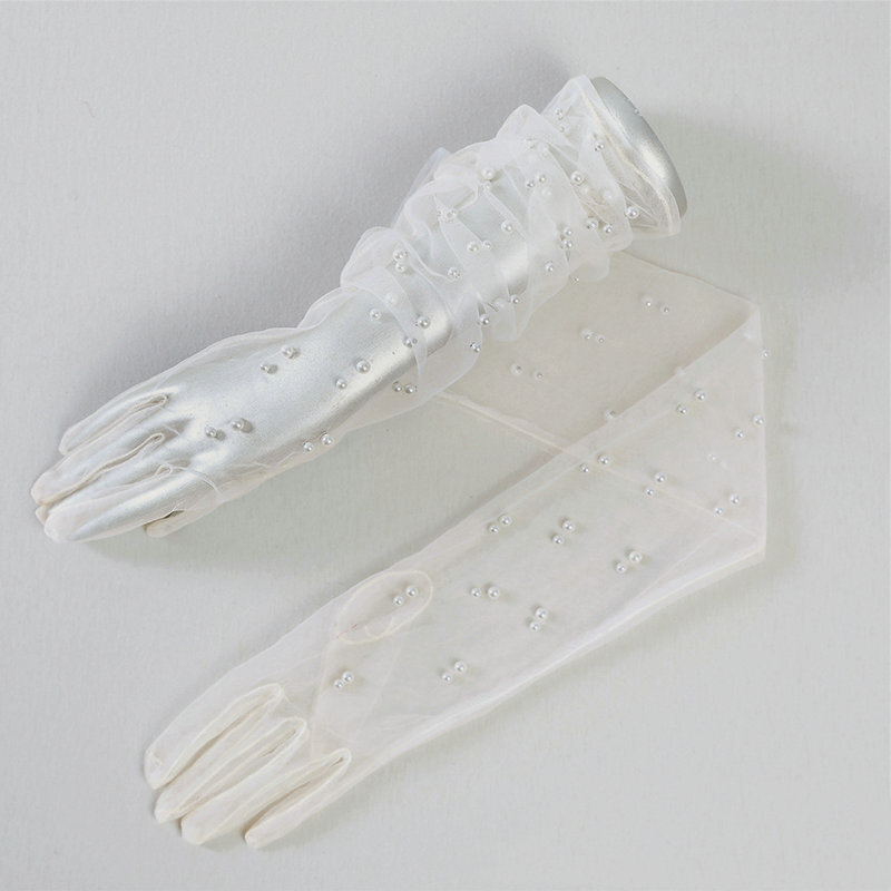 white gloves photography