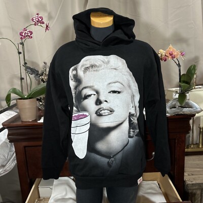 【新品未使用タグ付】THE NEWHOUSE MARLIN HOODIE Rare TRAP BABIES Marylin Monroe COUGH SYRUP Graphic Streetwear