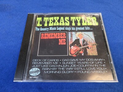 Remember Me * by T. Texas Tyler (CD, Sep-2008, Gusto Records)