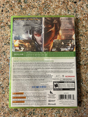 Carátula oficial de Metal Gear Rising: Revengeance - Xbox 360