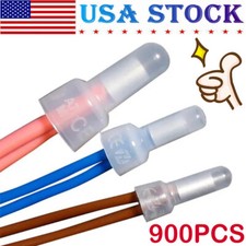 900/300PCS Closed End Crimp Terminal 22-16,16-14,12-10AWG Wire End Connectors