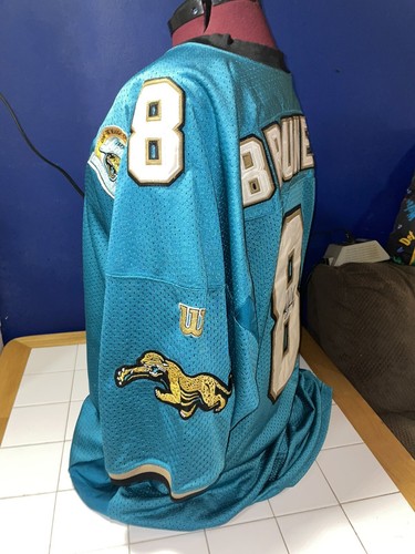 Signed Mark Brunell #8 Jacksonville Jaguars Size 58 Wilson 1995 Jersey Inaugural - Picture 6 of 24