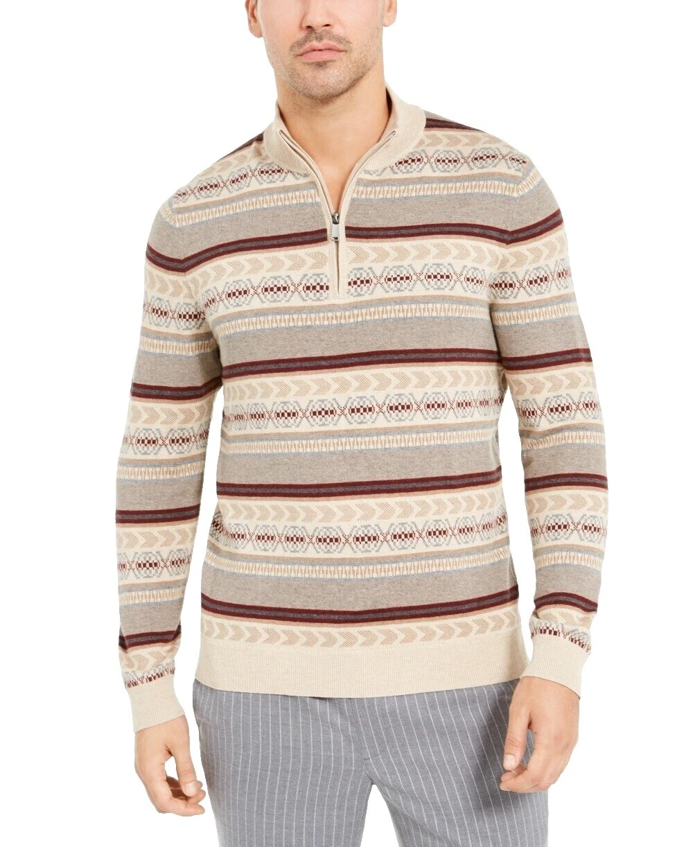 Tasso Elba Cotton Cardigan Sweaters for Men