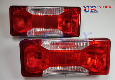 2x Rear Tail Light fit Iveco Daily Turbo Truck Bus PICK UP 06>09 Chassis Trailer