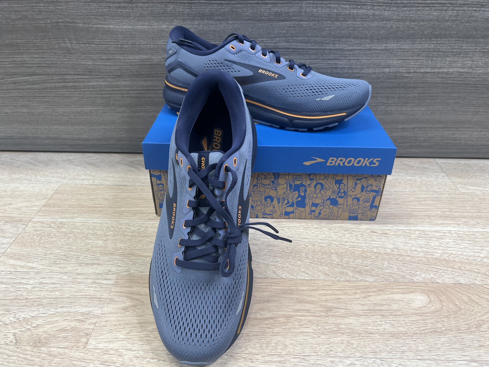 Brooks Running Men's Sneakers Ghost 15 (Flintstone) Multiple sizes MSRP