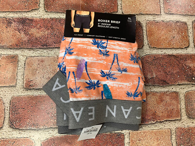 American Eagle Boxer Brief sz XL 40-42 Palm Trees /Beach