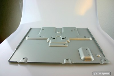 Ersatzteil: Sony Base Plate Assy für SU-B551S Fuss, Gestell, X25801651 in Silber