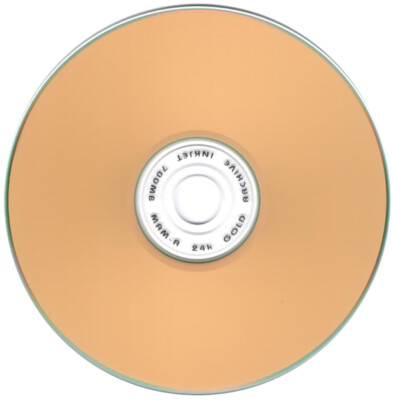10-Pak MAM-A (Mitsui) =GOLD INKJET/GOLD= 52X 80-Min Archival CD-Rs, Mitsui 41734
