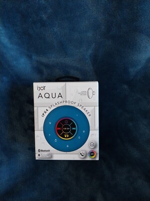 iJoy Aqua IPX4 Splash Proof Bluetooth Shower Speaker