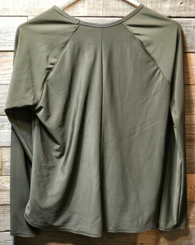 All In Motion, Deep Olive, Long Sleeve Shirt, Women's Size Large (12-14), UPF 50 - Picture 2 of 6