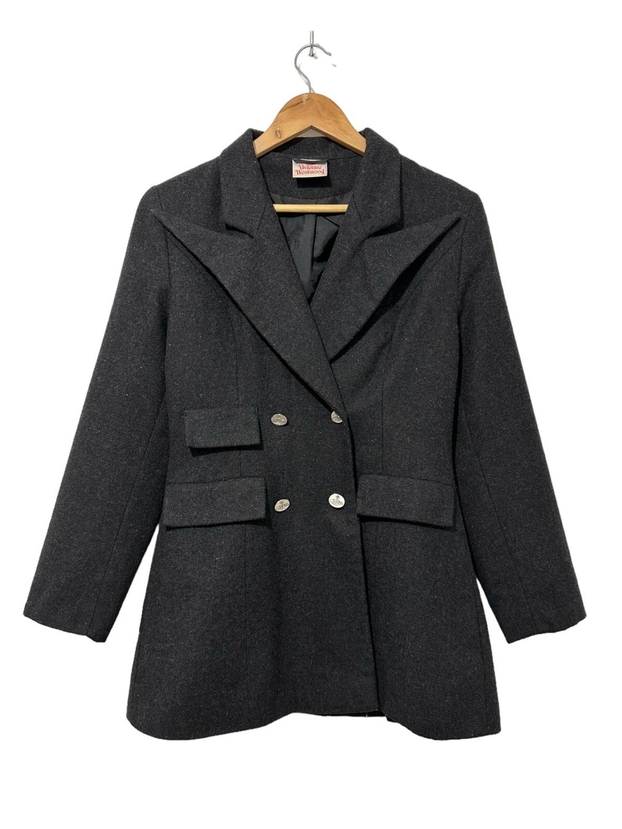 Women's Vintage Vivienne Westwood Wool Double Breasted Jacket US6