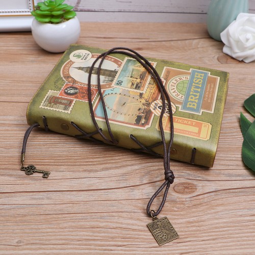 PU Notebook Vintage Sketchbook Retro Diary Journal Notepad eBay