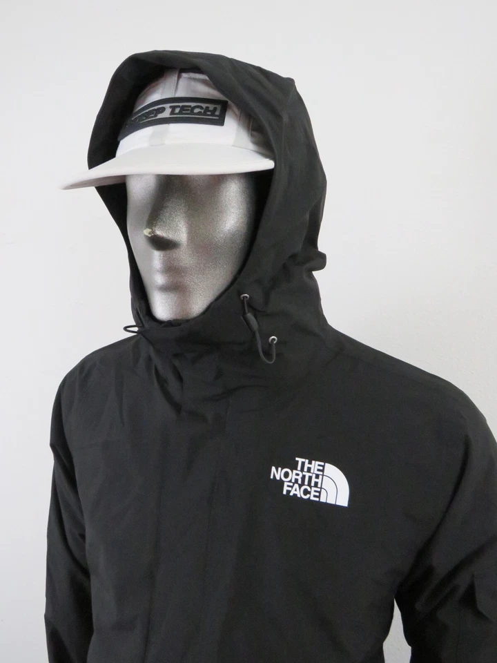Mens The North Face Toro Peak 3 in 1 Triclimate Waterproof Hooded Jacket Black - Image 4 of 4