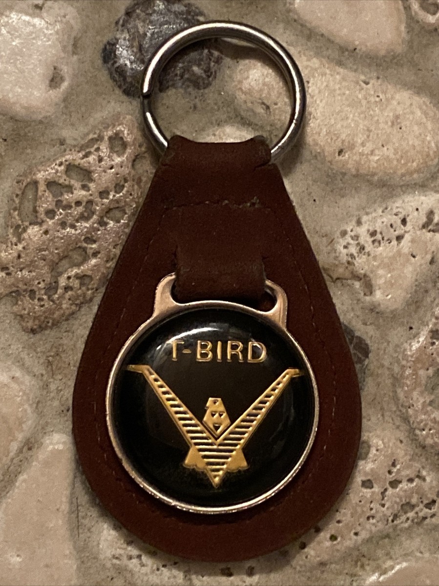 Find Ford THUNDERBIRD Chrome Tear Drop Keychain - Brand New! In - Foto 3