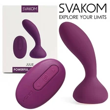 Svakom Julie Prostate Massager Violet Vibrator Vibrator Prostate Massager