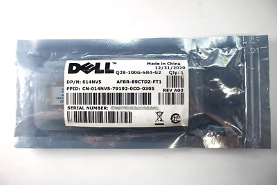 DELL EMC Q28-100G-SR4-G2  AFBR-89CTDZ-FT1 Optical Transceiver DP/N: 14NV5