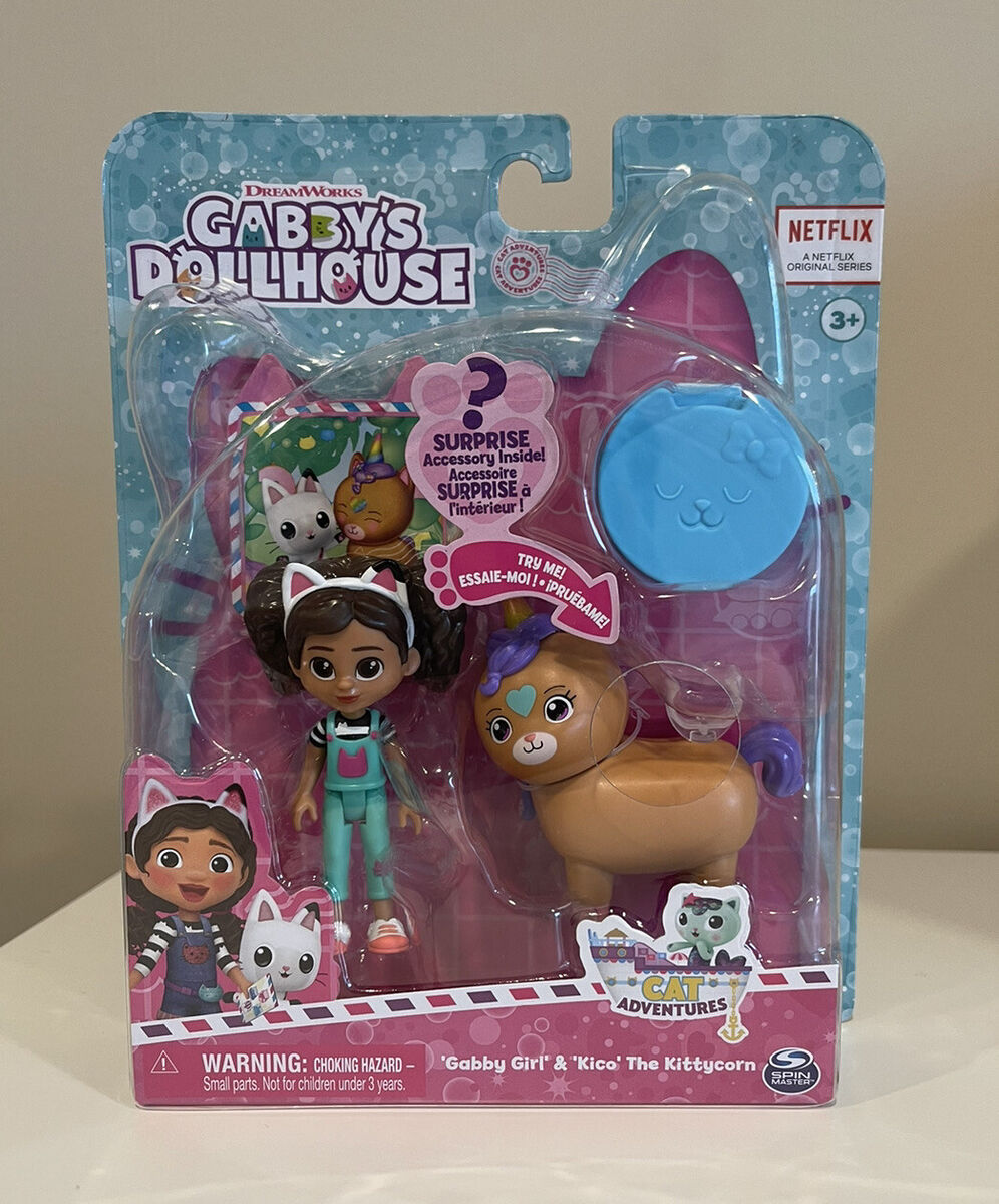  Gabby's Dollhouse, Gabby Girl and Kico the Kittycorn Toy  Figures Pack, with Accessories and Surprise Kids Toys for Ages 3 and up :  Toys & Games