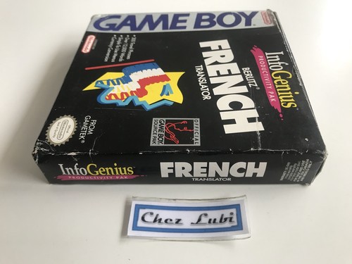 InfoGenius Productivity Pak Berlitz French Translator - Nintendo Game Boy - USA - Photo 7/8