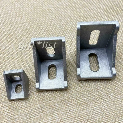20 Stk Winkel Winkelverbinder für Aluprofil 20/30/40mm Nut 6/8 Profilverbinder