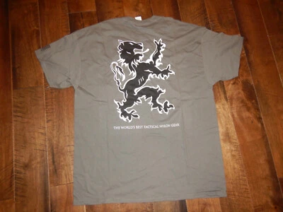 London Bridge Trading LBT Old Gen Lion Gray T-Shirt G* X-LARGE * SEAL NSW SOF
