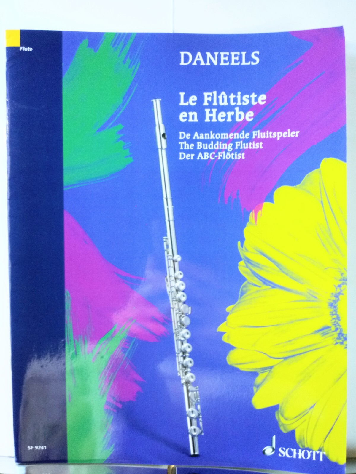 DANEELS Le Flûtiste en Herbe per flauto traverso ABC Ed. Schott Spartito nuovo