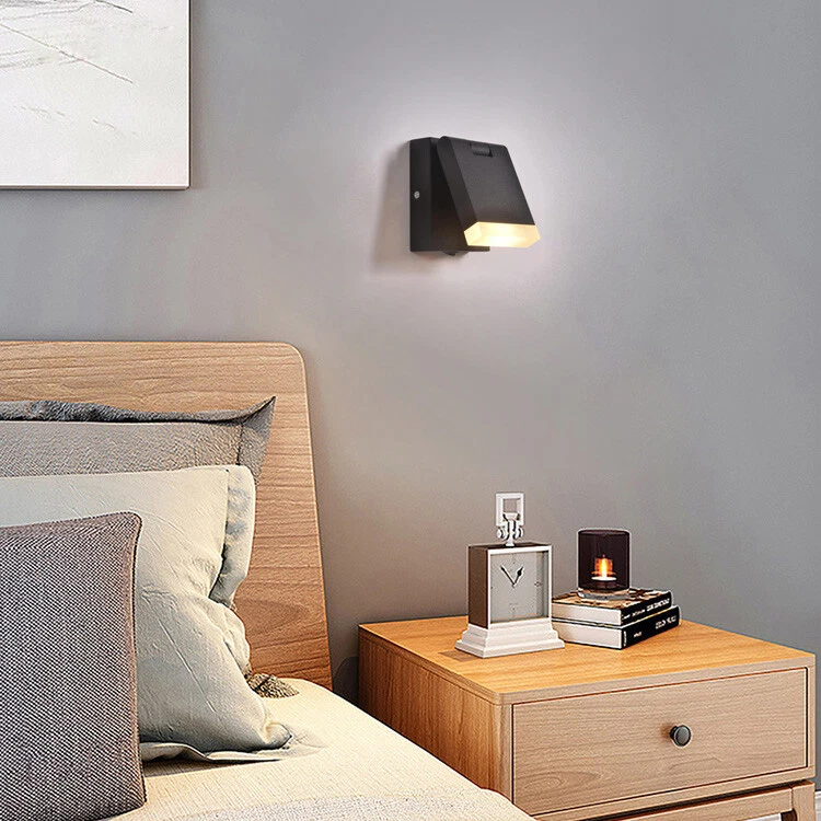 Bedside reading sale lamps wall mounted