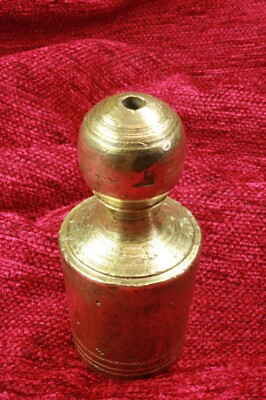 Plumb Bob. Bronzekonstruktion. Selten 17. Jahrhundert. Bleikonstruktion Bronze.