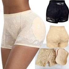 Booty Shaper Padded Underwear Panties Women FAKE ASS Butt Lifting Hip Enhancer