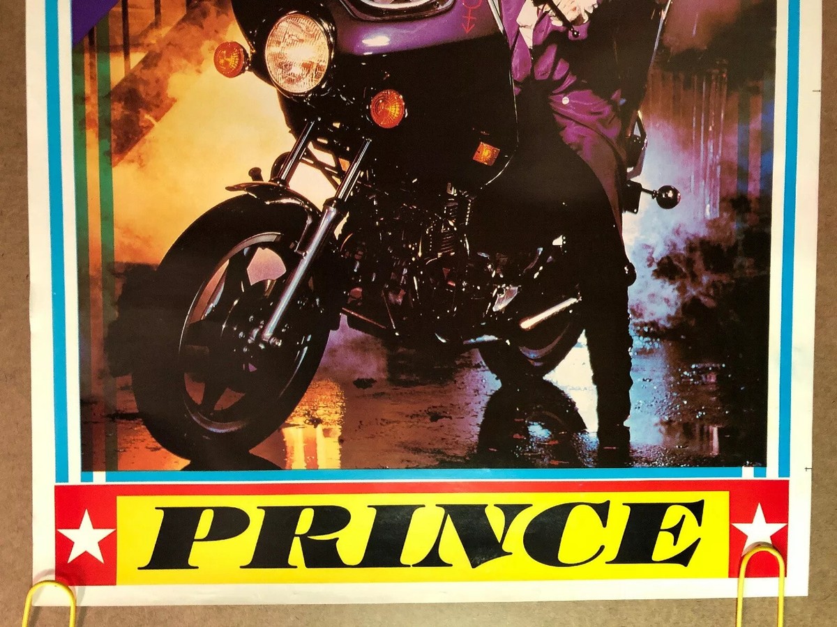 当時物☆80's☆プリンス☆パープルレイン☆ヴィンテージポスター☆ US版ポスター『プリンス/パープル・レイン』（Purple Rain