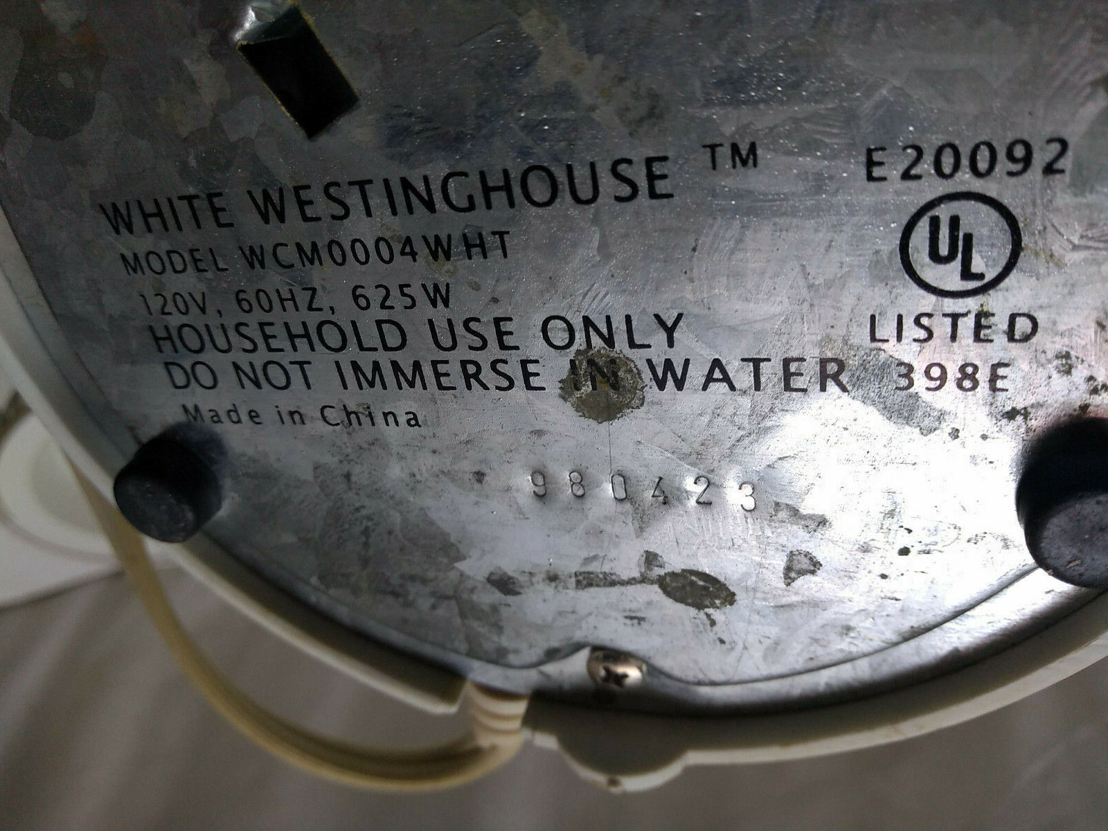 Westinghouse Space Saver 4 cup Drip Coffee Tea Maker Machine Glass