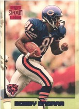 1996 Stadium Club #354 Bobby Engram Chicago Bears Rookie Short Print Card. rookie card picture