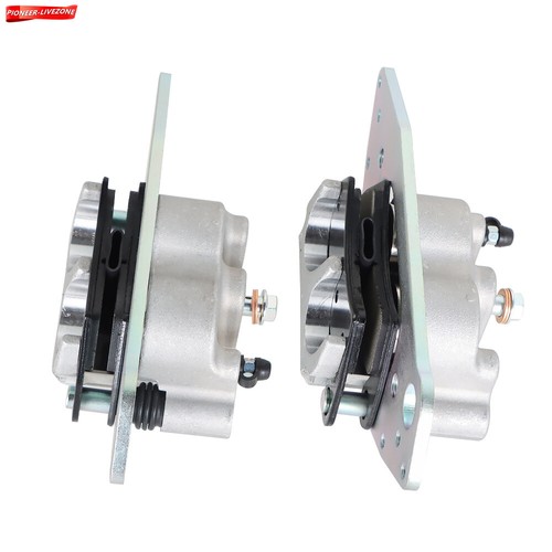 Brake Calipers w/ pads (Front Left Right) For Polaris #1912496 1912497 1912498 - Foto 3 di 6