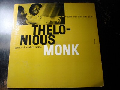 THELONIOUS MONK GENIUS OF MODERN MUSIC VOLUME 1 LP RECORD BLP 1510 DG RVG