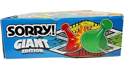 Hasbro Gaming Sorry Giant Edition Board Game Indoor Outdoor 2 to 4 Players