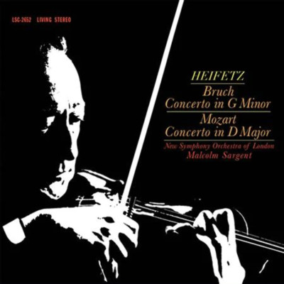 Heifetz-Sargent - Bruch: Concerto in G Minor/Mozart: Concerto in D Major - Analo